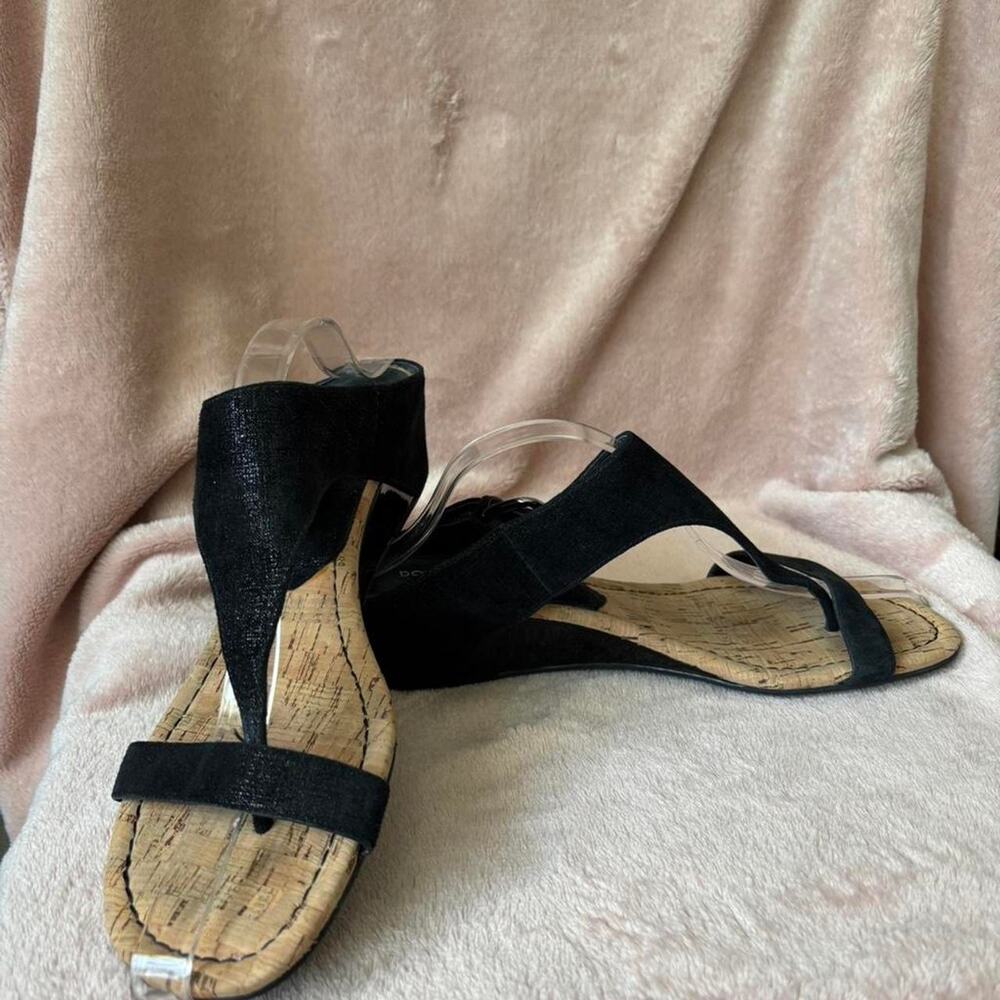 Donald Pliner Donni metallic leather sandals SZ 9.5